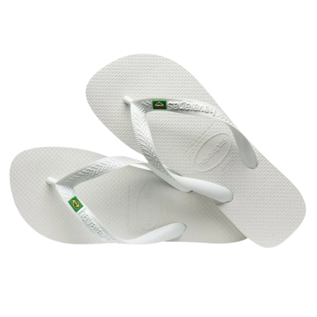 Chinelo havaianas Brasil Branca