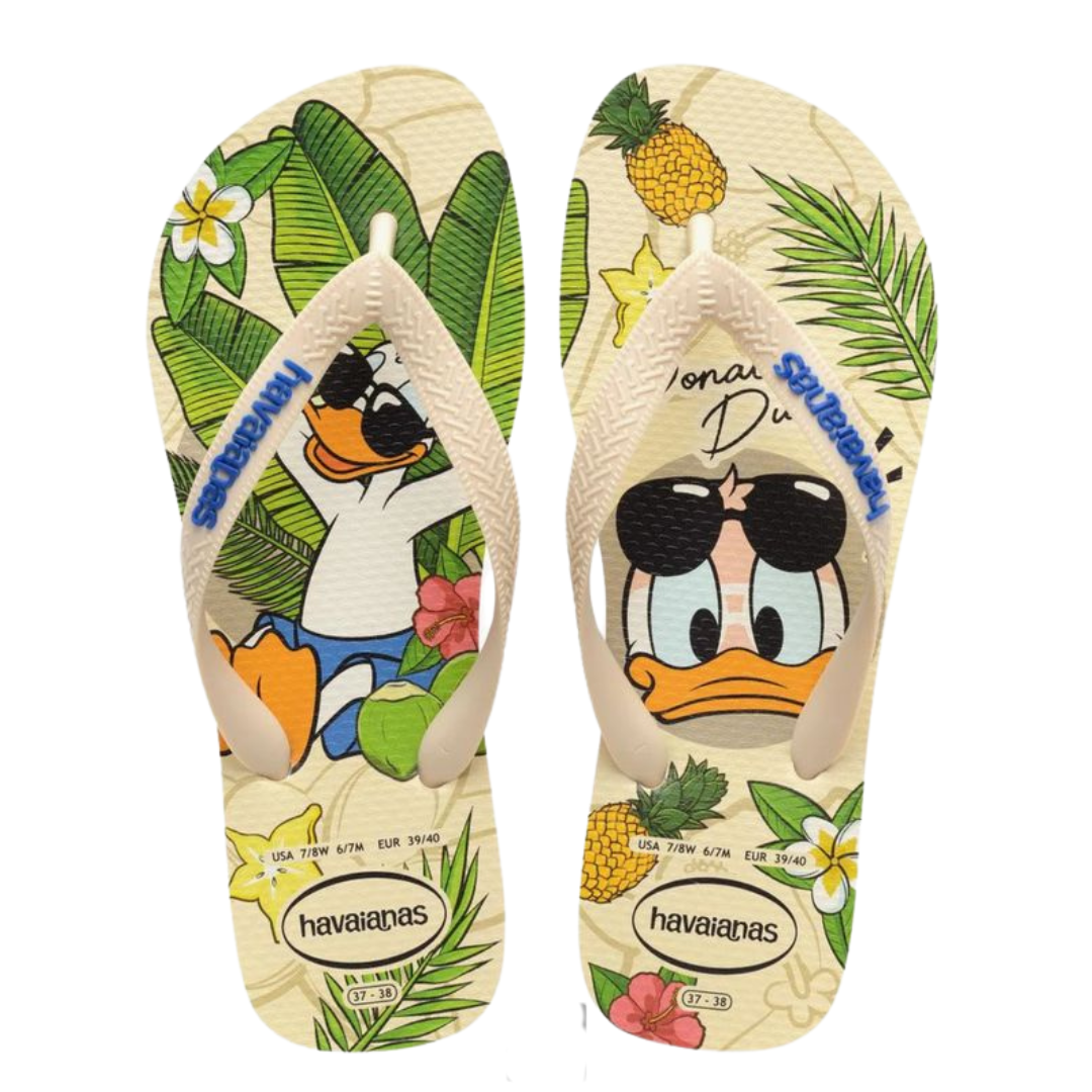 Chinelos Havaianas classics kids Pato Donalts