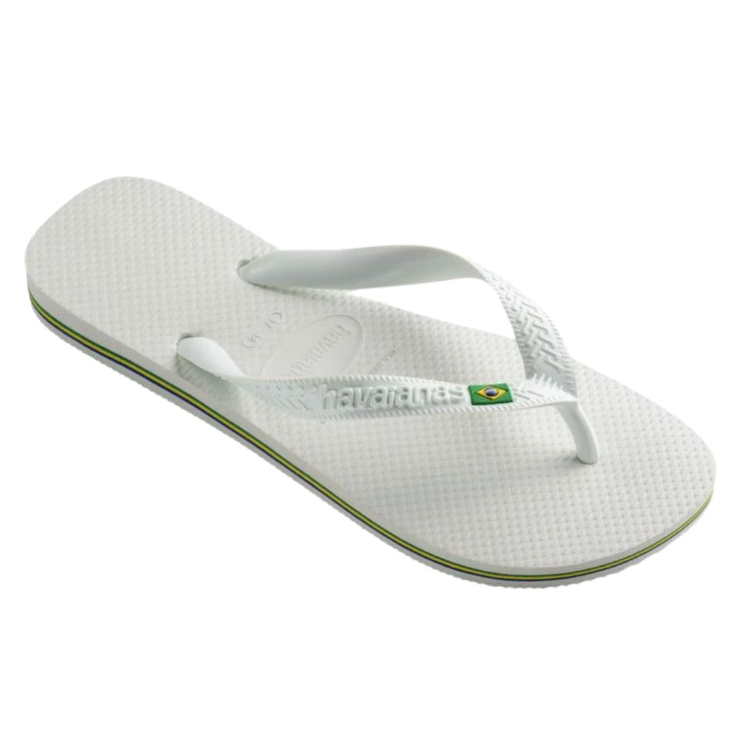 Chinelo havaianas Brasil Branca