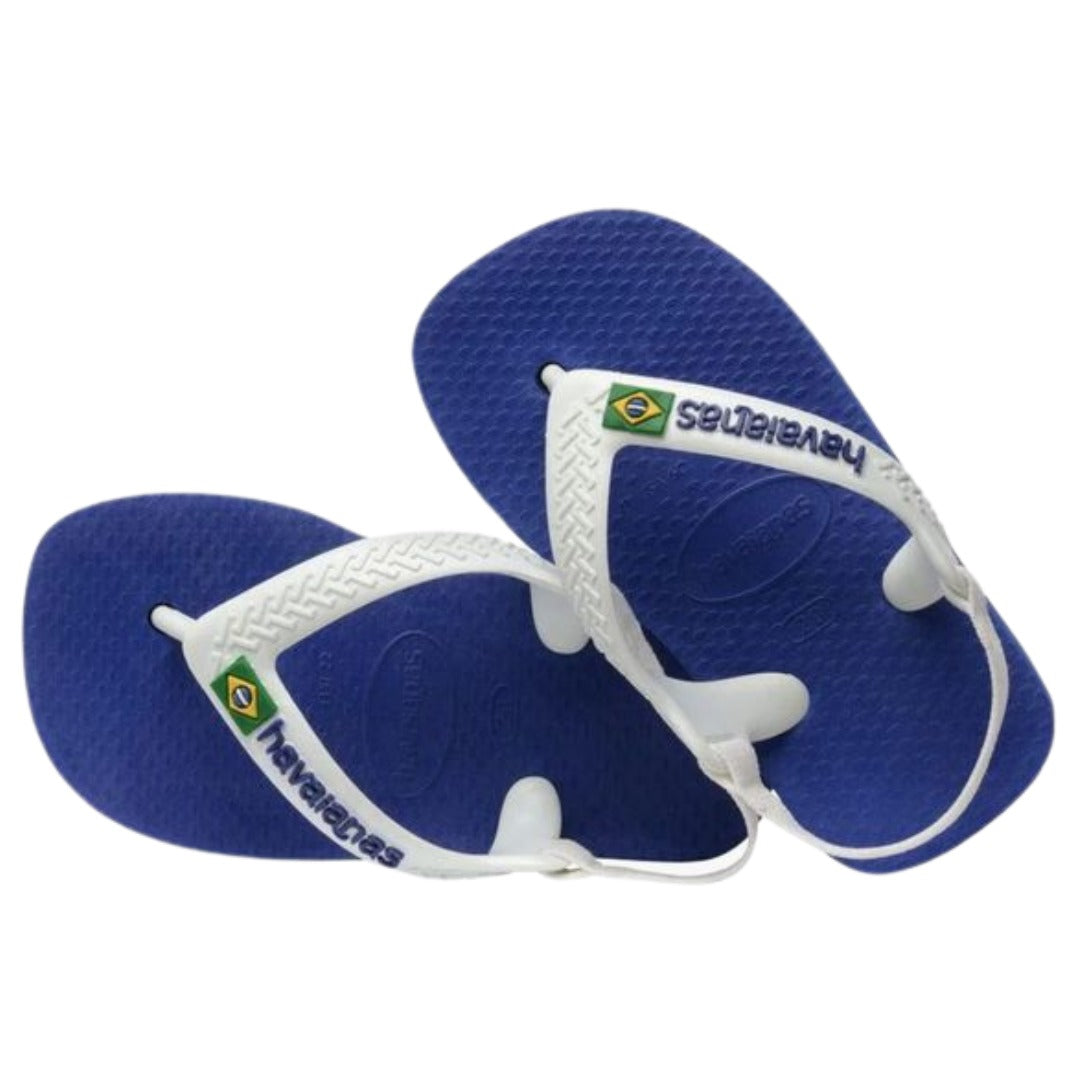 Chinelo Havaianas Baby N.B. Brasil Logo