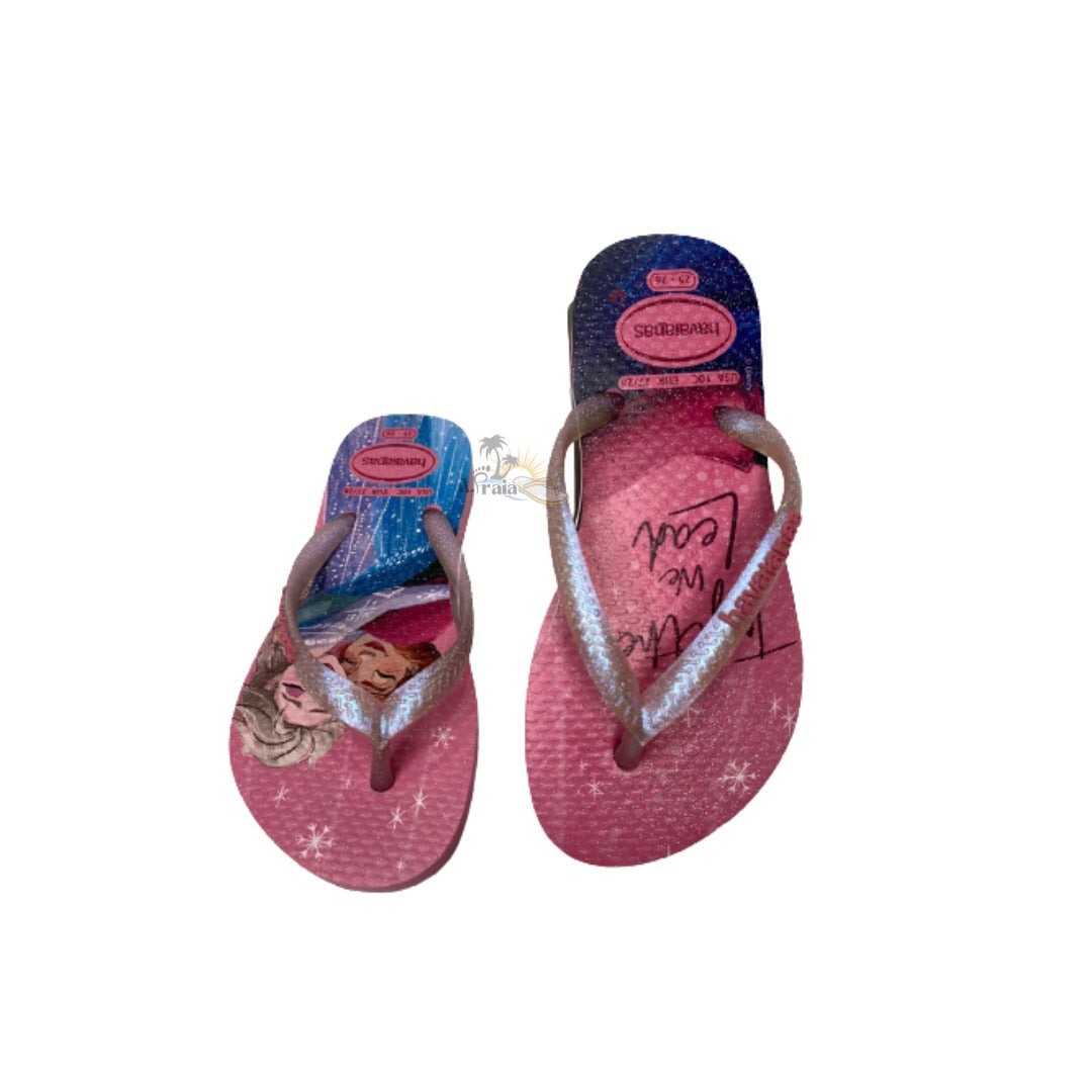 Chinelo Havaianas Slim Kids Princess