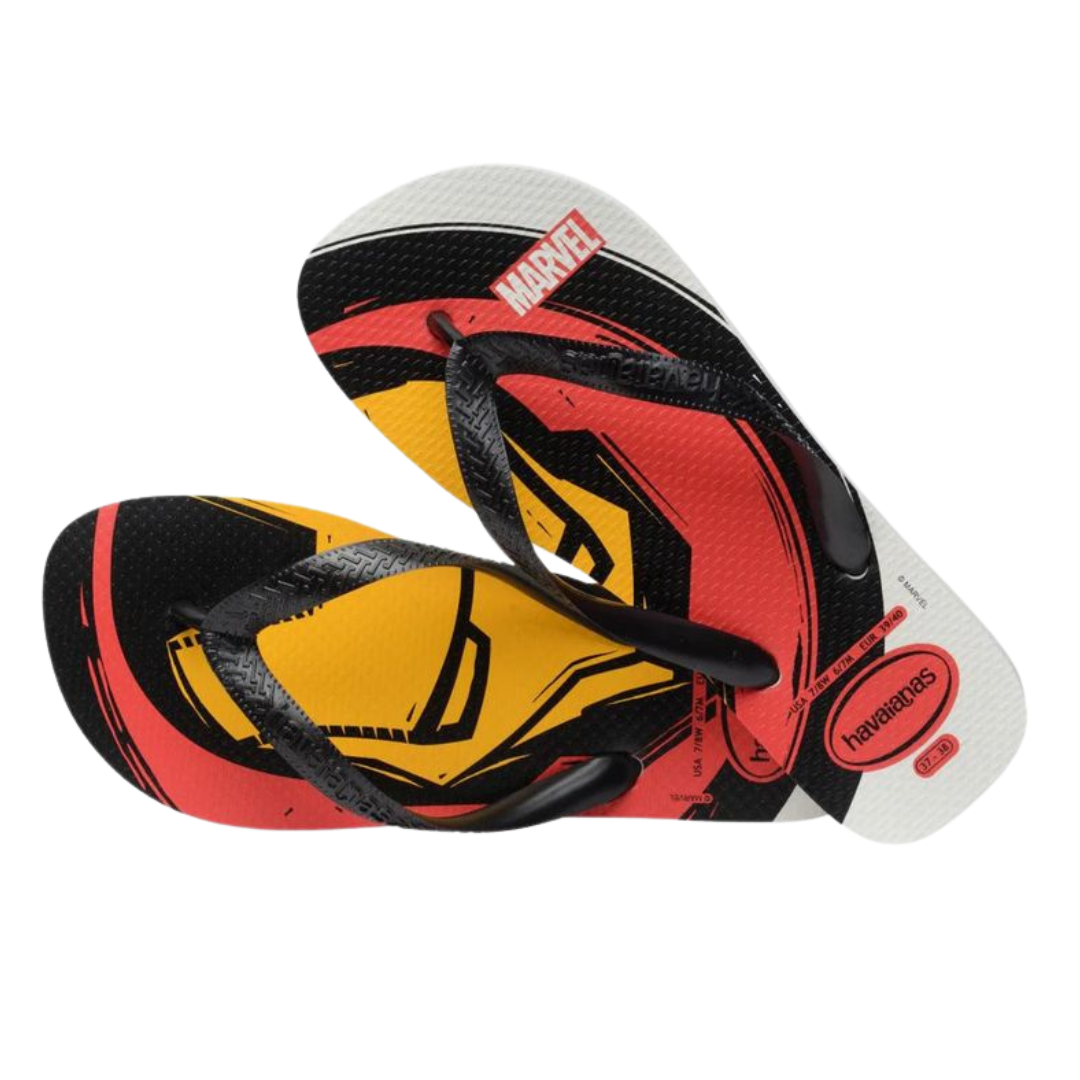 Chinelo Havaianas Top Marvel Logomania