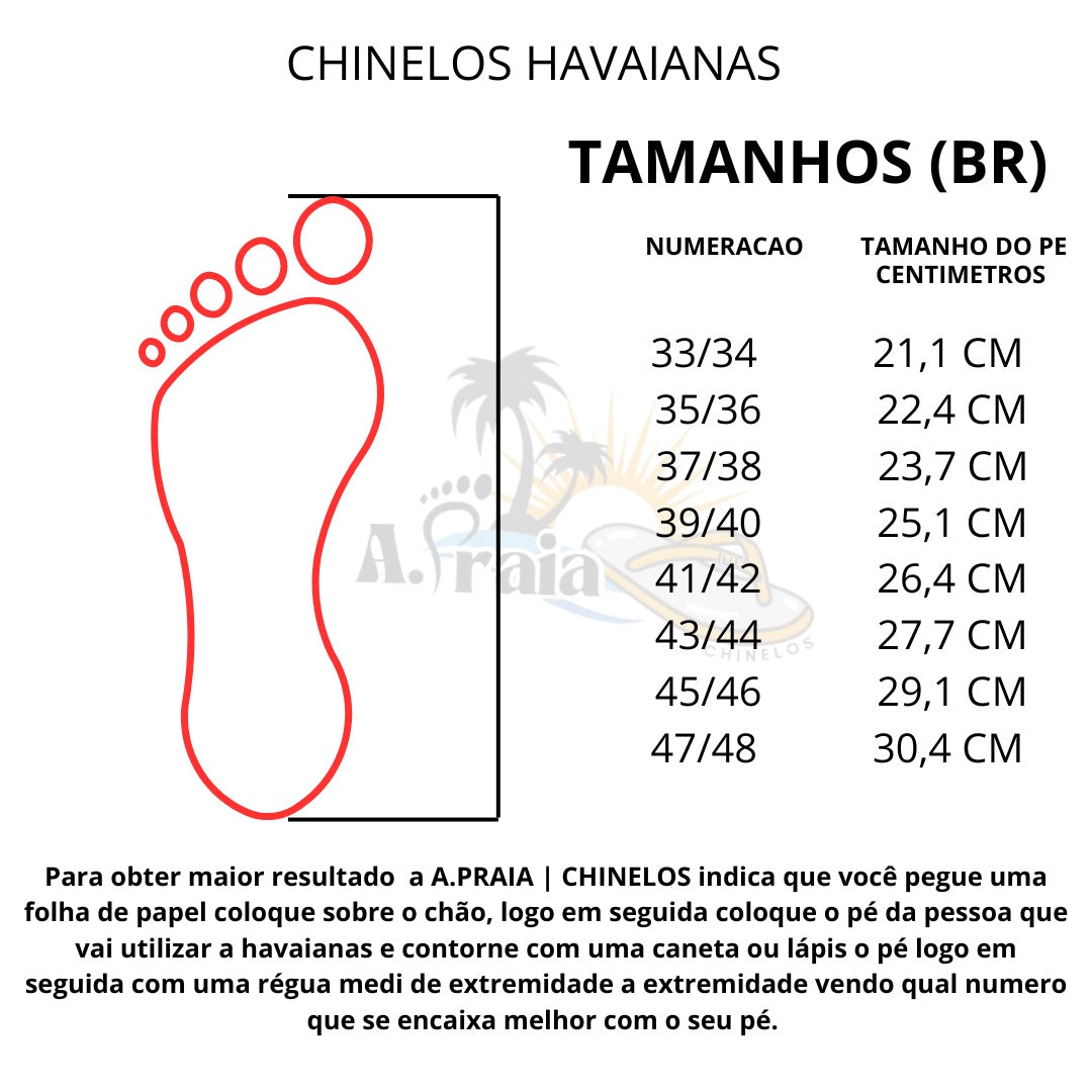 Chinelo Havaianas Brasil Logo