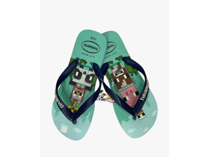 Chinelo Havaianas MineCraft