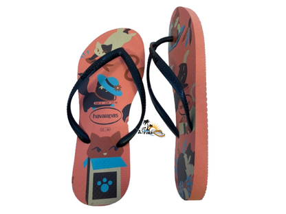 Chinelo Havaianas Slim Pets Necta