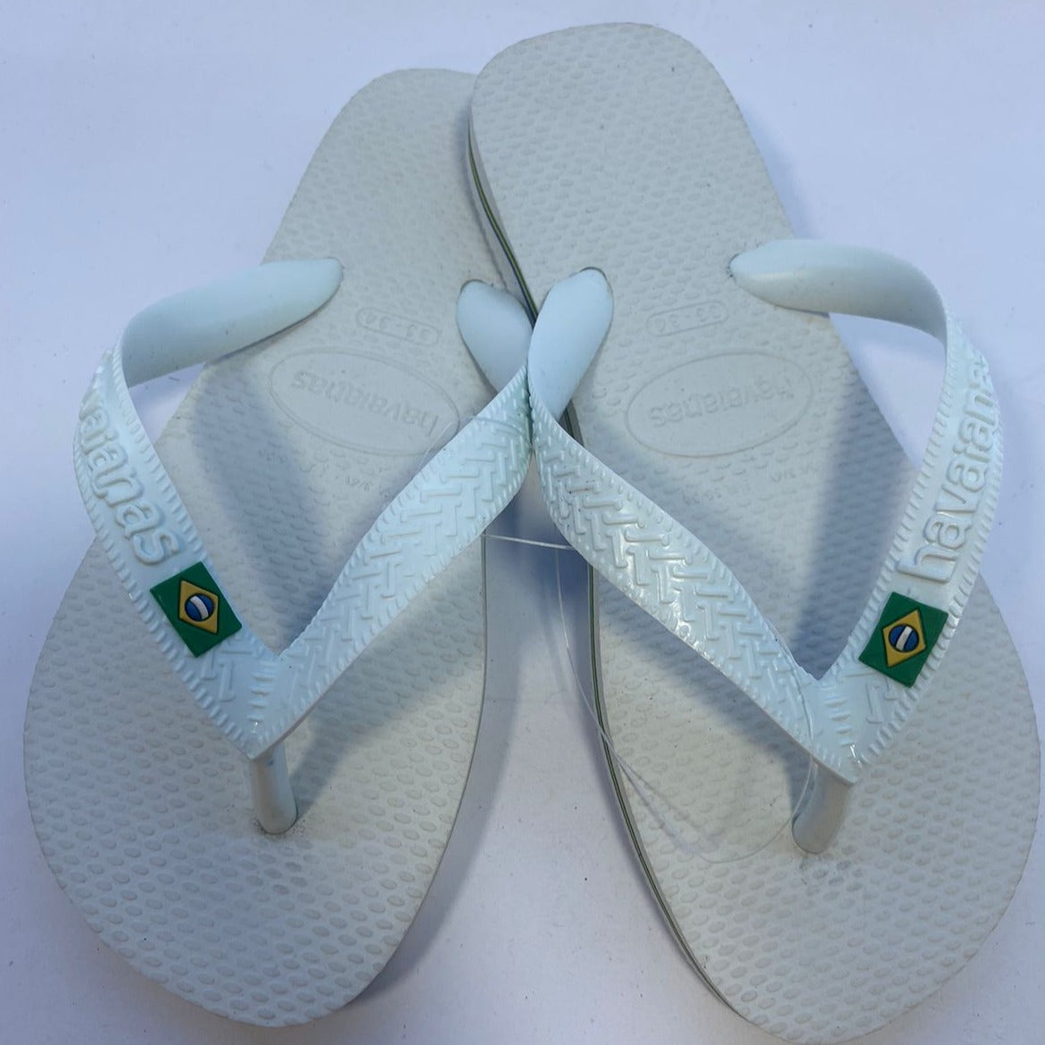 Chinelo havaianas Brasil Branca