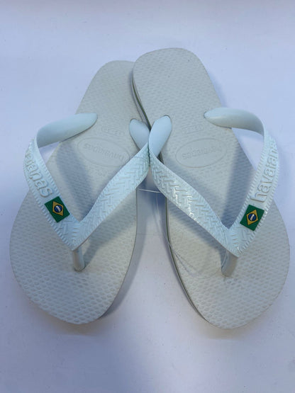 Chinelo havaianas Brasil Branca