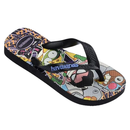 Havaianas Kids Top Warner Preto Jovens Titans