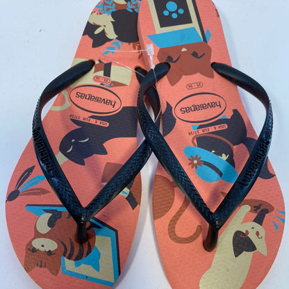 Chinelo Havaianas Slim Pets Necta