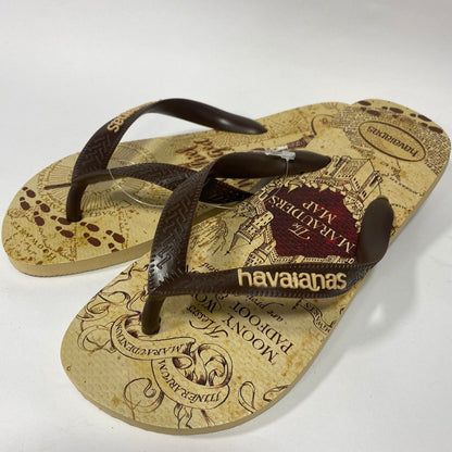 Chinelos Havaianas Harry Potter Dourado