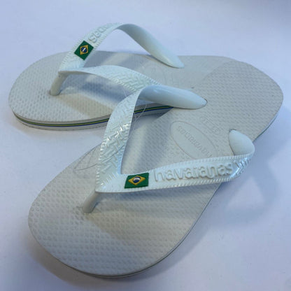 Chinelo havaianas Brasil Branca