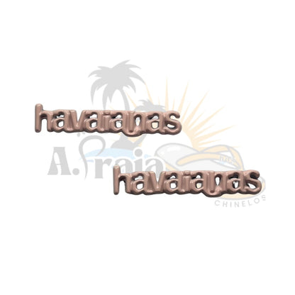 Placa Logo Havaianas