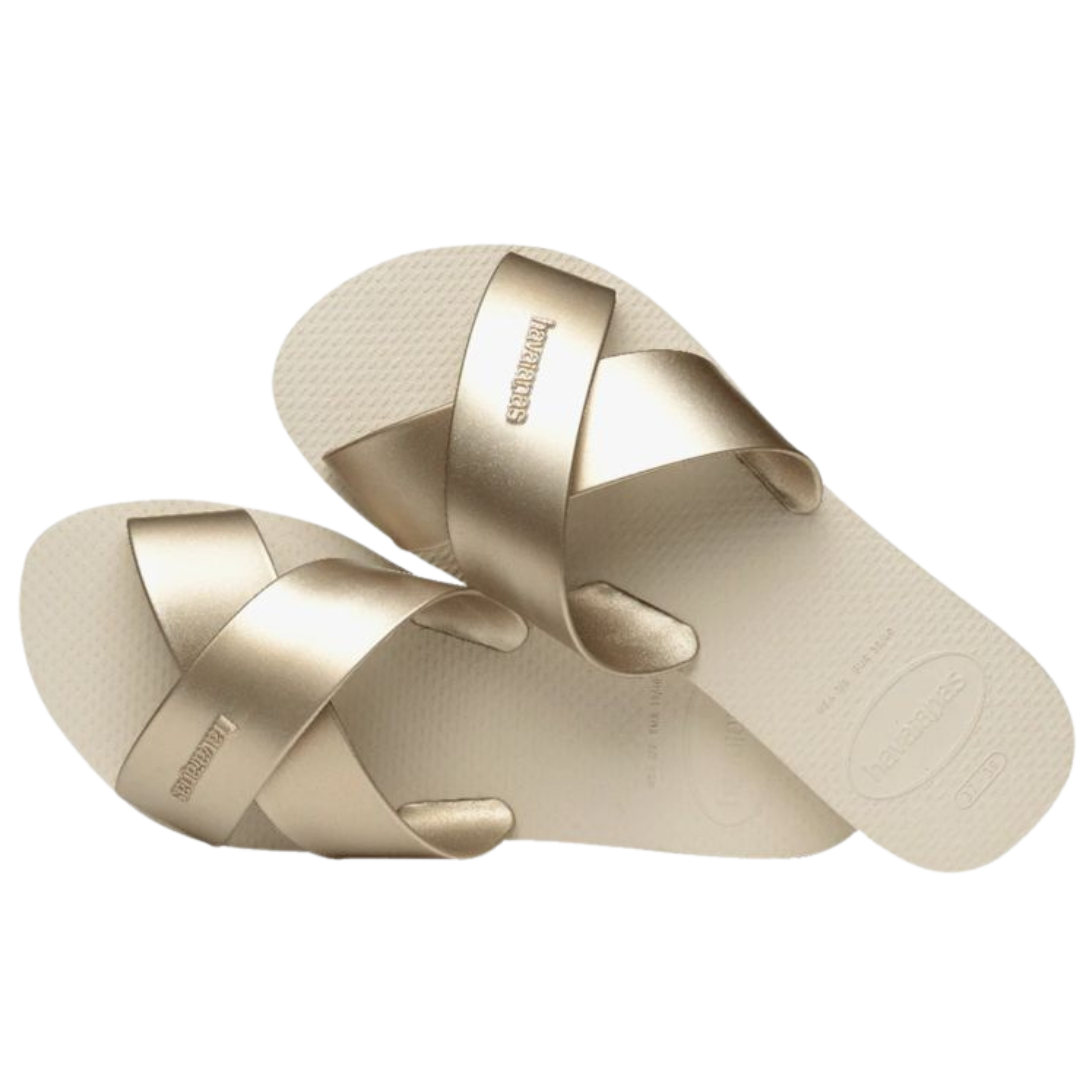 Chinelo Havaianas Aqua Metalic