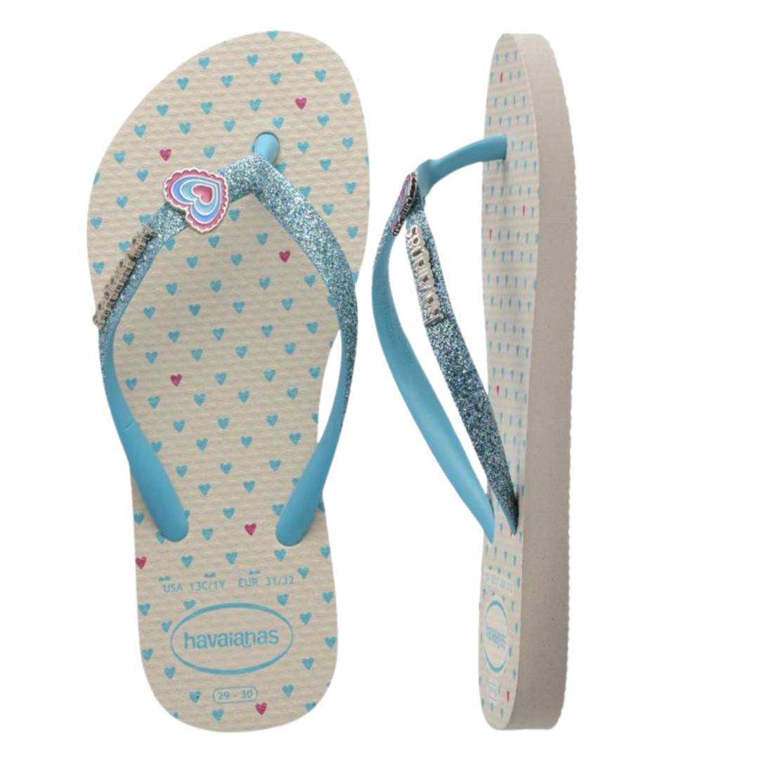Chinelo Havaianas Kids Slim Glitter ll