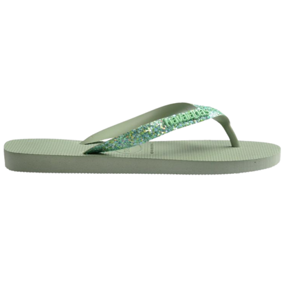 Chinelo Havaianas Top Glitter  Neon