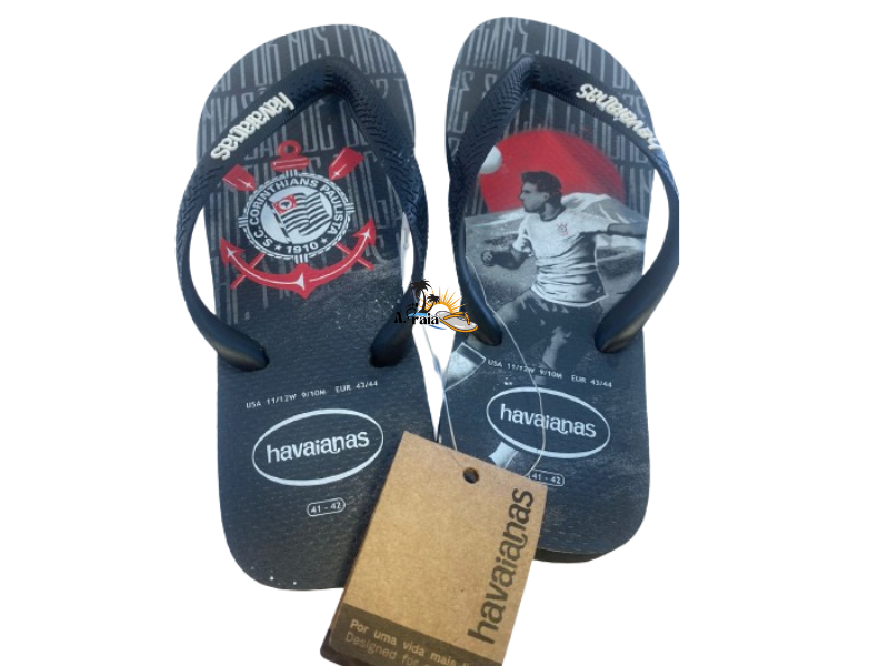 Chinelo Havaianas Top Times Corinthians