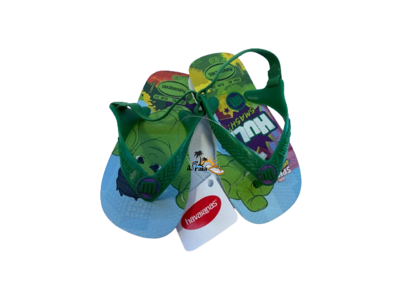 Chinelo Havaianas Baby Marvel - Branco