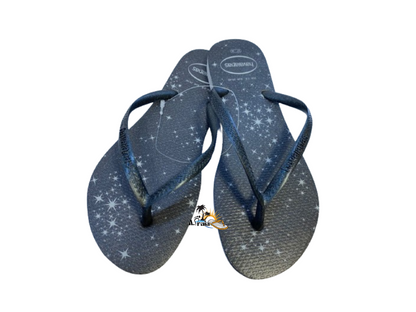 Chinelo Havaianas Slim Gloss Cinza