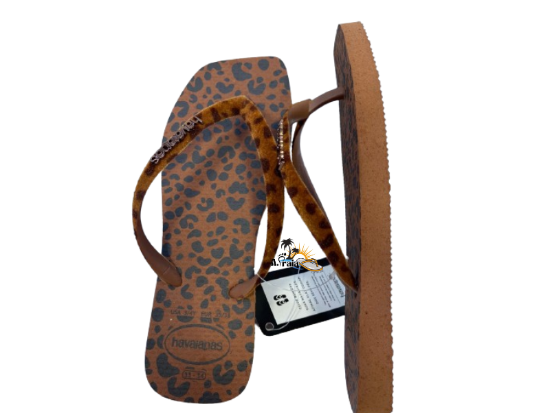 Havaianas slim squared Vl Vt Ferrugem