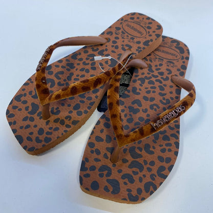 Havaianas slim squared Vl Vt Ferrugem