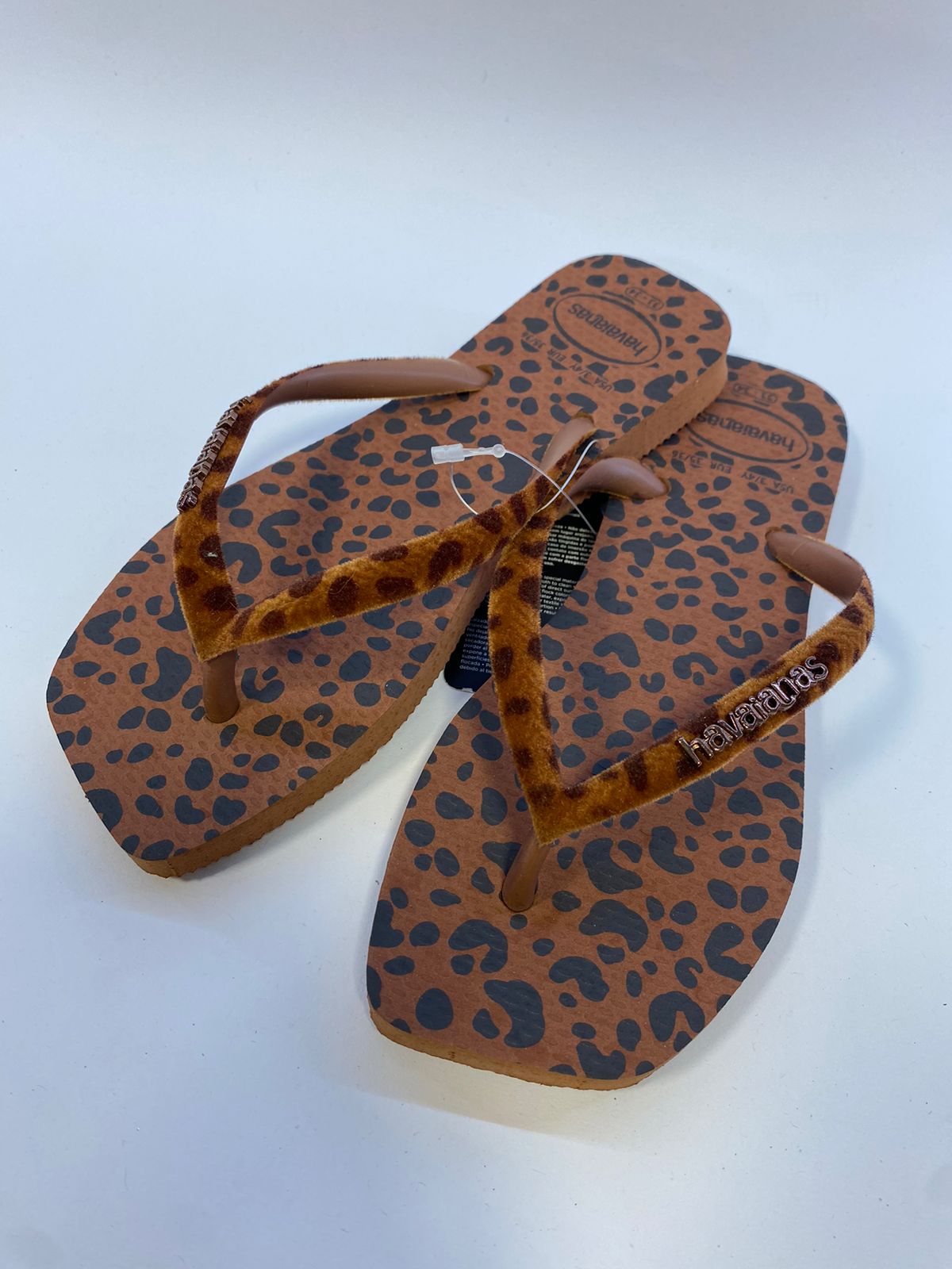 Havaianas slim squared Vl Vt Ferrugem