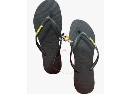 Chinelo Havaianas Slim Logo Metalic