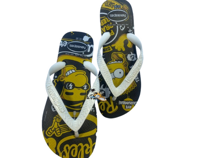 Chinelo Havaianas Simpsons Preta