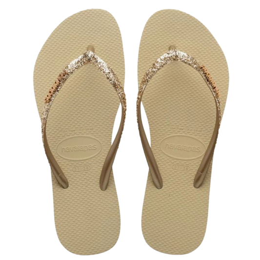Chinelo Havaianas Slim Glitter II FC