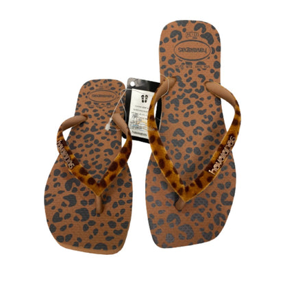 Havaianas slim squared Vl Vt Ferrugem