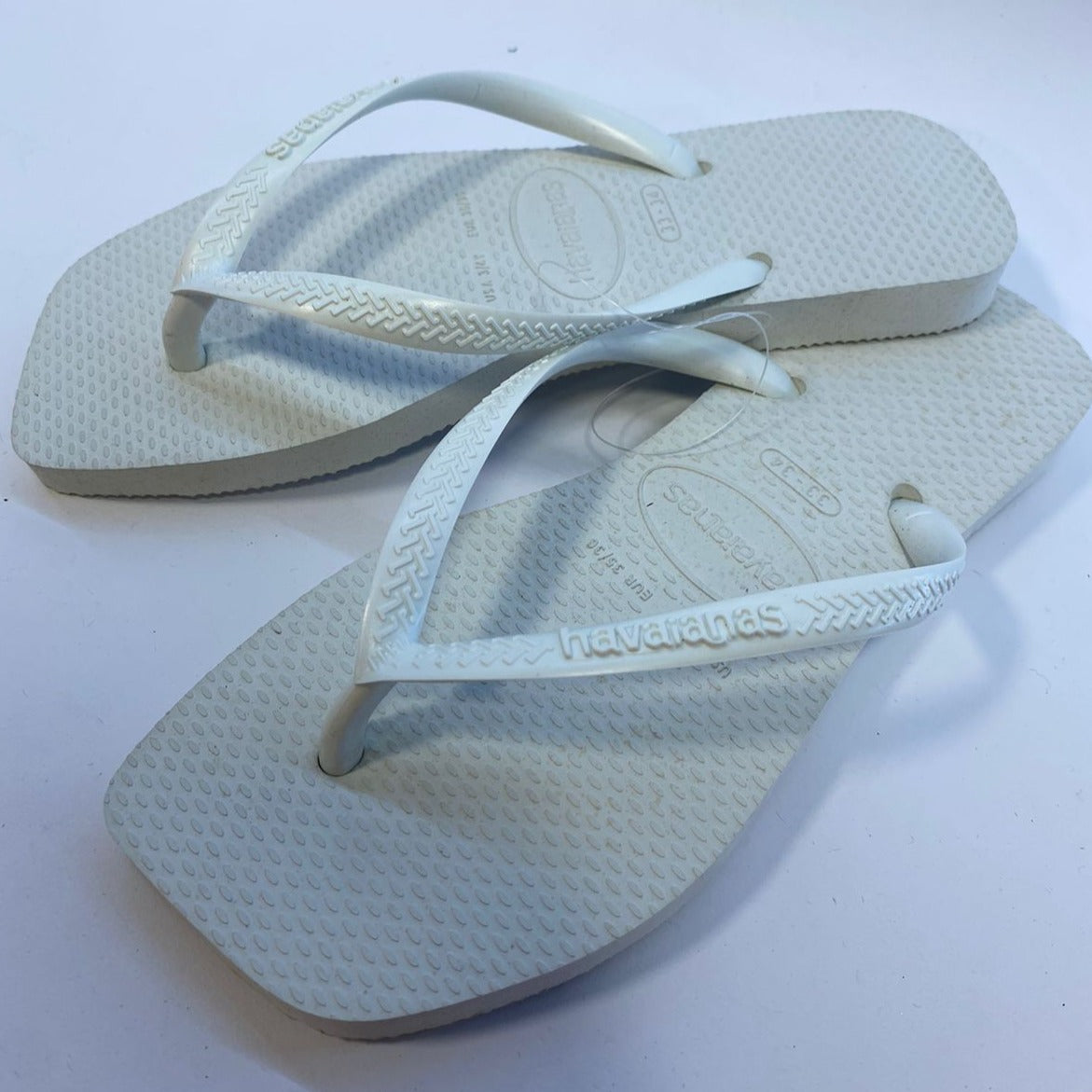 Chinelo havaianas Slim Square Branco