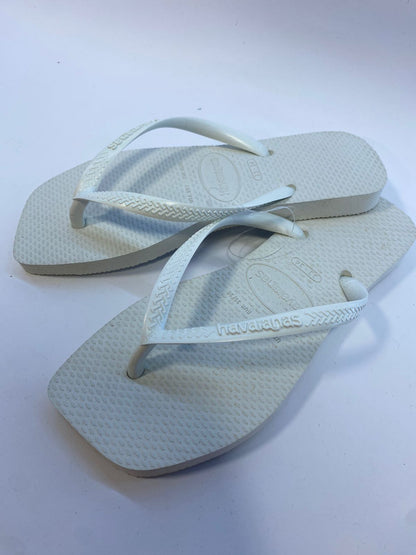 Chinelo havaianas Slim Square Branco