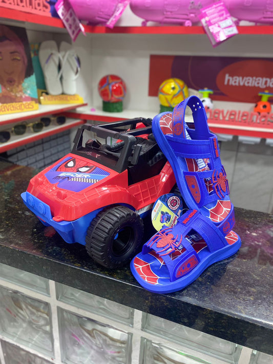 Sandália Homem Aranha Buggy
