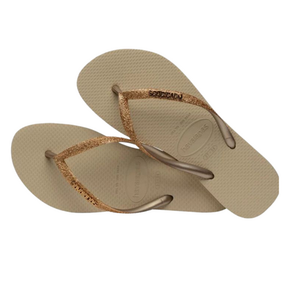 Chinelo Havaianas Slim Glitter II FC