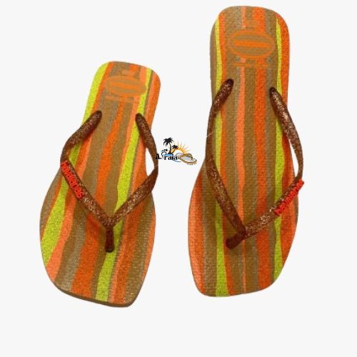 Chinelo Havaianas Slim Square Folia