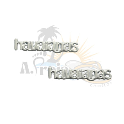 Placa Logo Havaianas