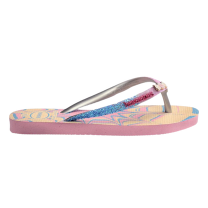Chinelo Havaianas Kids Slim Glitter ll