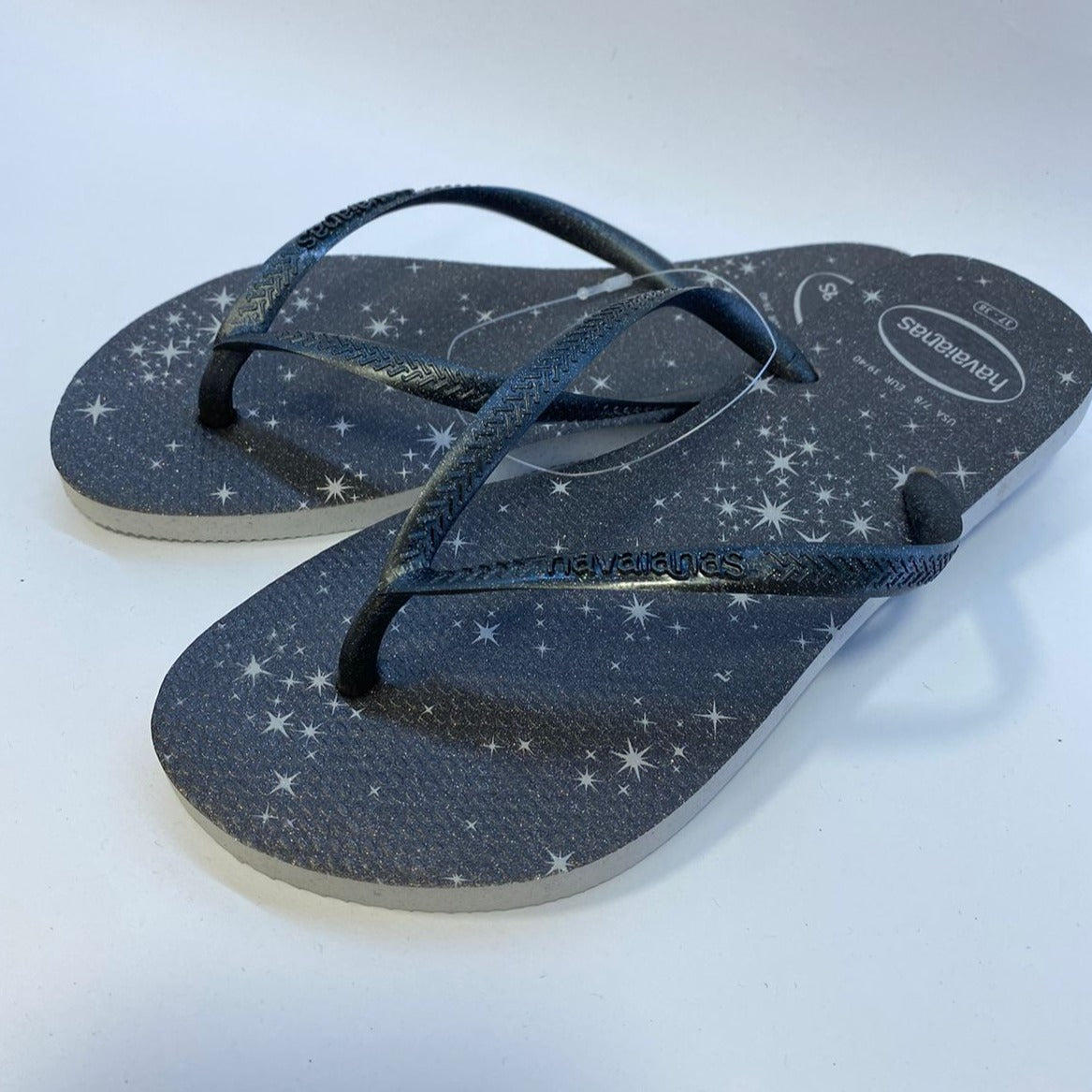 Chinelo Havaianas Slim Gloss Cinza