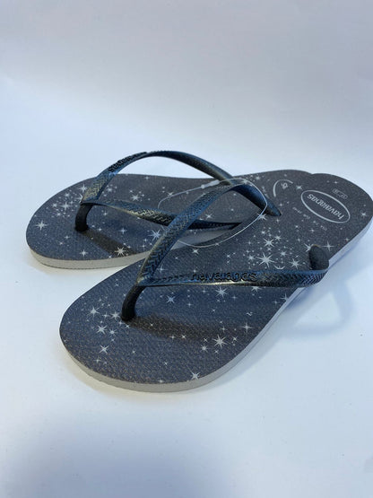 Chinelo Havaianas Slim Gloss Cinza