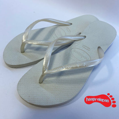 Chinelo Havaianas Slim Branca