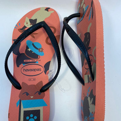 Chinelo Havaianas Slim Pets Necta