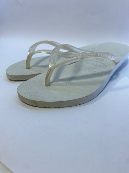 Chinelo Havaianas Slim Branca