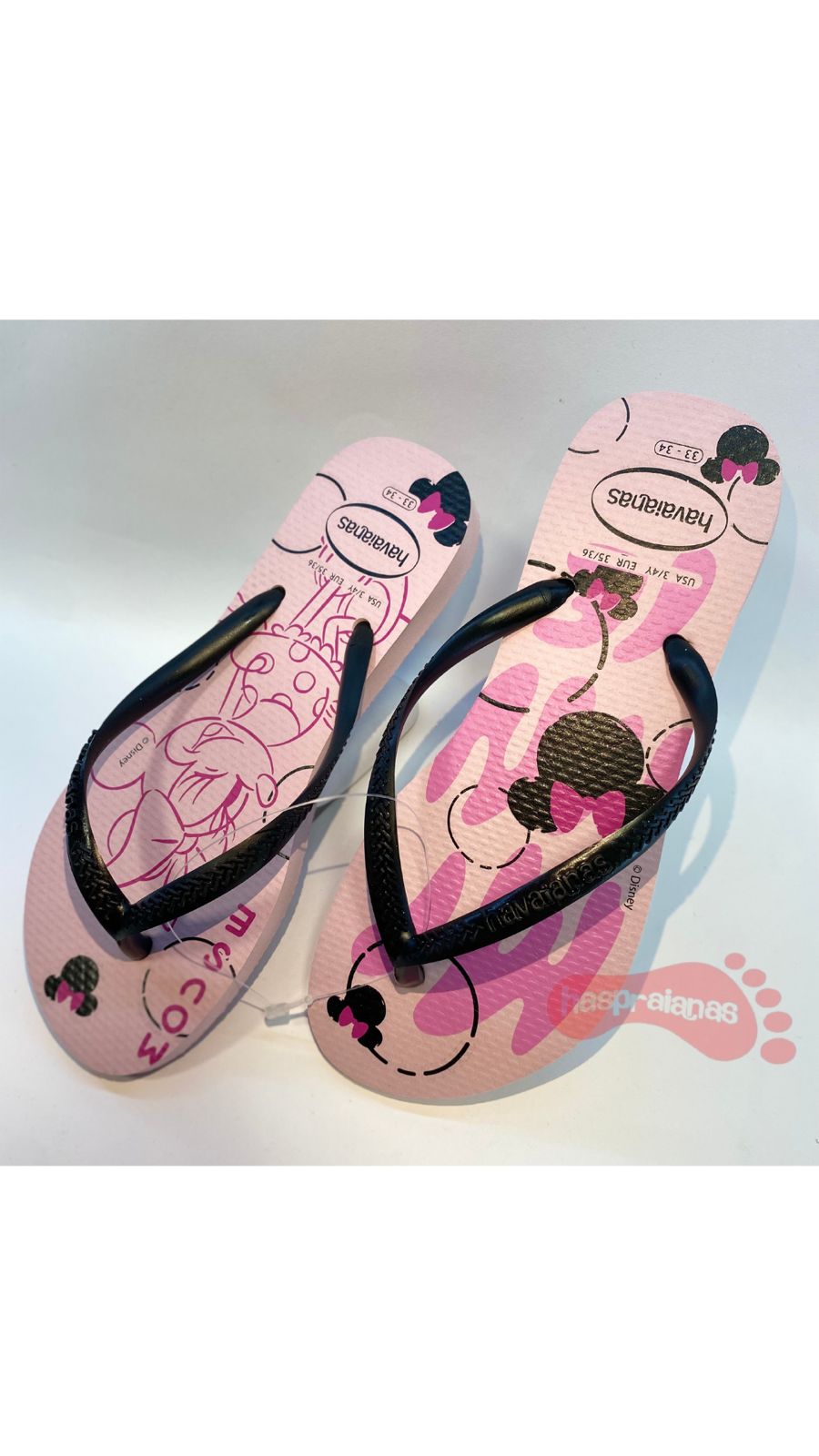 Chinelo Havaianas  Slim  Disney