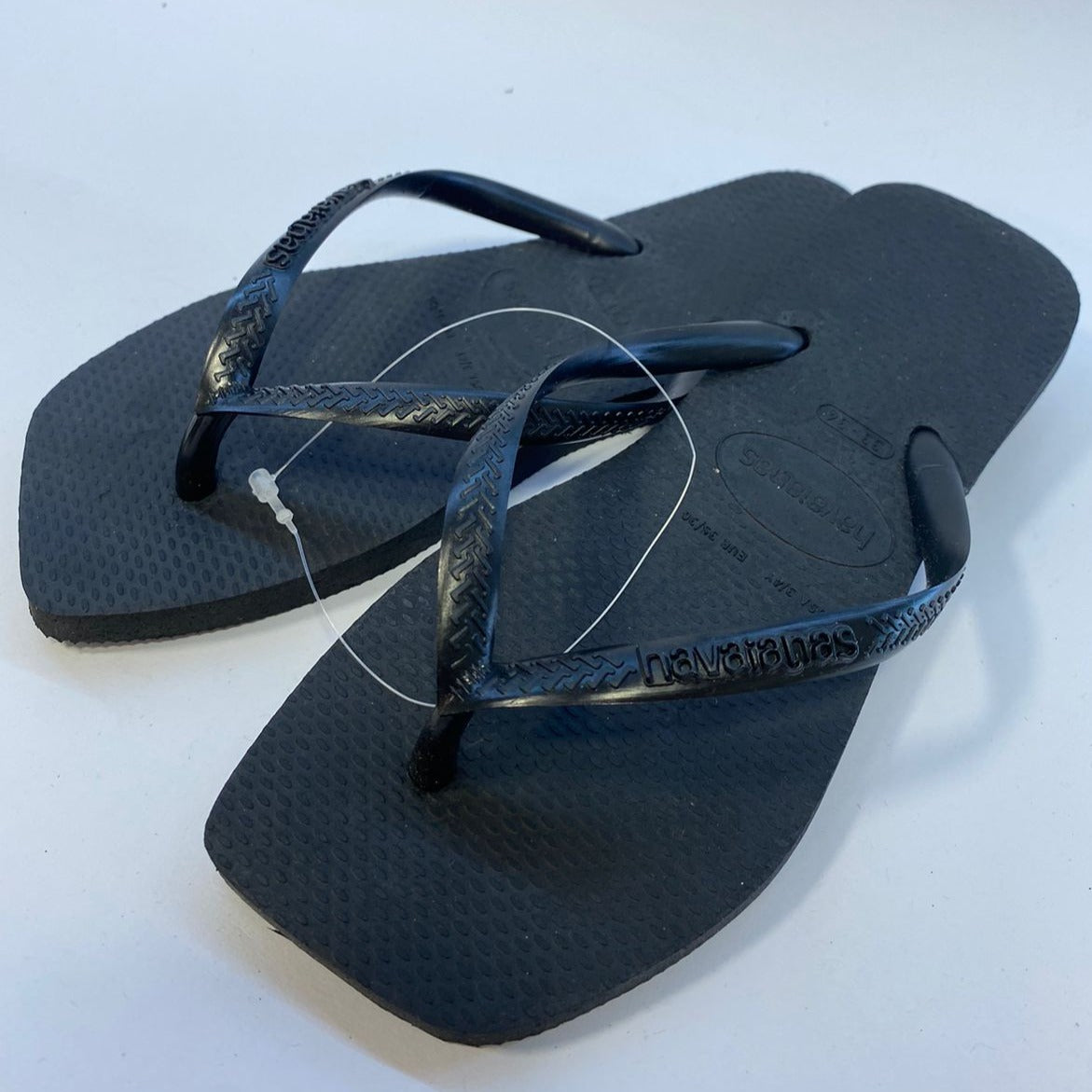 Chinelo Havaianas Slim Square Preta