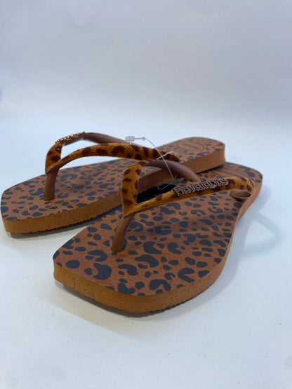 Havaianas slim squared Vl Vt Ferrugem