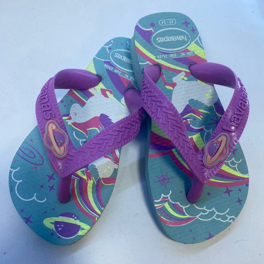 Havaianas Kids Infantil Fantasy Azul Water