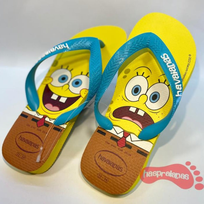 Chinelo Havaianas Top SpongeBob