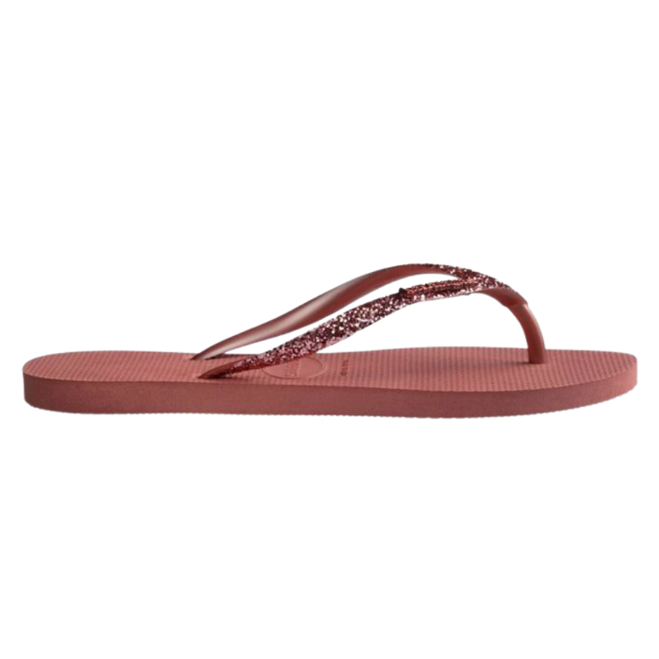 Chinelo Havaianas Slim Glitter II FC Canyon Clay
