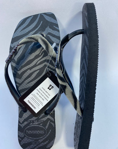 Chinelo Havaianas Slim Squared Vl Vt Preto