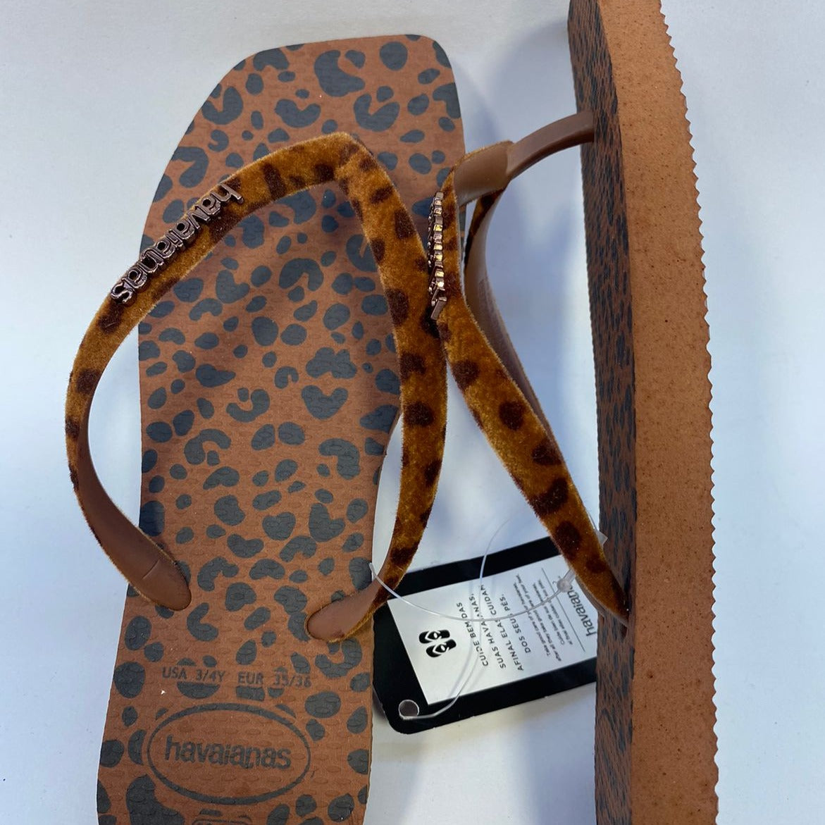 Havaianas slim squared Vl Vt Ferrugem