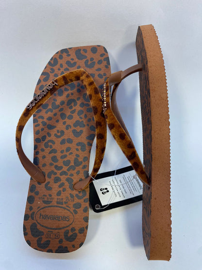 Havaianas slim squared Vl Vt Ferrugem